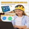 KIDSBAND Kids Headphones, Bluetooth Headband for Kids with Wired Playback 3.5 MM Jack for School, Travel view 3