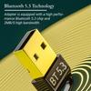 2Pcs USB Bluetooth Adapter for PC, No Latency Bluetooth Dongle Receiver Plug and Play Mini Dongle Receiver Transmitter for Bluetooth Headphones Speakers Keyboard Mouse view 2