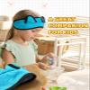 KIDSBAND Kids Headphones, Toddler/Baby Bluetooth Headband, Wireless Sleep Headphones for Kids with Wired Playback 3.5 MM Jack for Teens/Boys/Girls/School/Kindle/Airplane Travel/Plane/Tablet view 4