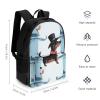 KLWQR Parisian Dachshund Travel Backpack Lightweight Large Capacity Laptop Backpack Casual Daypack for Men Women view 2