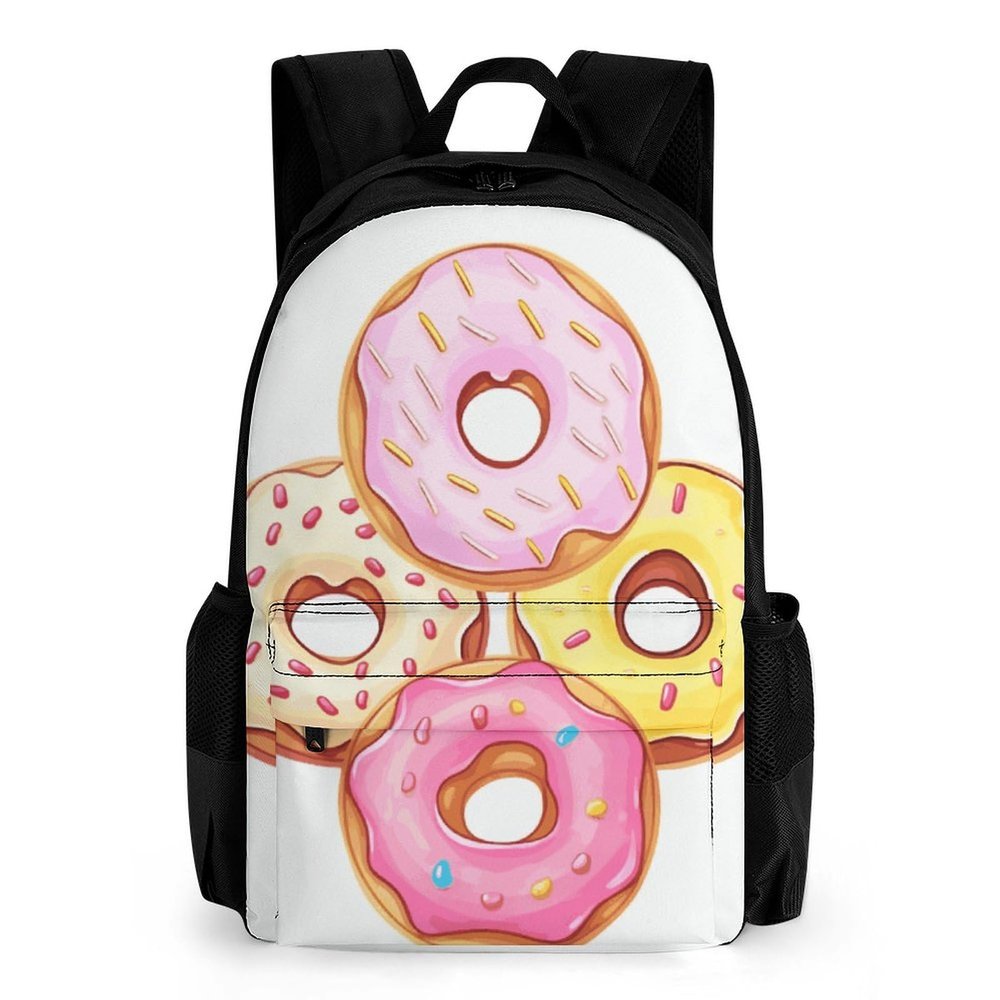 KLWQR Cute Donuts Travel Backpack Lightweight Large Capacity Laptop Backpack Casual Daypack for Men Women