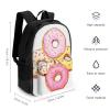 KLWQR Cute Donuts Travel Backpack Lightweight Large Capacity Laptop Backpack Casual Daypack for Men Women view 2