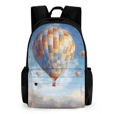 KLWQR Hot Air Balloon Travel Backpack Lightweight Large Capacity Laptop Backpack Casual Daypack for Men Women
