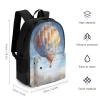KLWQR Hot Air Balloon Travel Backpack Lightweight Large Capacity Laptop Backpack Casual Daypack for Men Women view 2