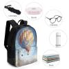 KLWQR Hot Air Balloon Travel Backpack Lightweight Large Capacity Laptop Backpack Casual Daypack for Men Women view 4