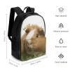 KLWQR Cute Smiling Animal Travel Backpack Lightweight Large Capacity Laptop Backpack Casual Daypack for Men Women view 2