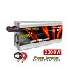 VVQQFGXN Inverter 12v 220v Solar Inverter 500W 1000W 1500W 2000W Portable Voltage Transformer Auto Charger Converter Car Power Inverter(500W 12V) view 4