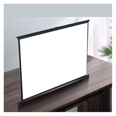 Projection Screen 20 Inch Projector Screen, Office Presentation Tripod Projector Screen, Pull Down Projector Screen with Stand, Portable Movie Projector Screen for Home(High Glass Beads,20inch 4:3)