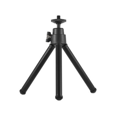 LHXEQJAM Mini Tripod 2 Section Bracket for Projector Camera Desktop Tripod(Black)