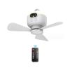 QIXIAMO USB Rechargeable Tent Fan USB Ceiling Fan Remote USB Power Ceiling Canopys Fan Hangings Fan 8000mAh Battery view 1
