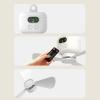QIXIAMO USB Rechargeable Tent Fan USB Ceiling Fan Remote USB Power Ceiling Canopys Fan Hangings Fan 8000mAh Battery view 4