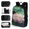 KLWQR Flowers Travel Backpack Lightweight Large Capacity Laptop Backpack Casual Daypack for Men Women view 3