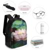 KLWQR Flowers Travel Backpack Lightweight Large Capacity Laptop Backpack Casual Daypack for Men Women view 4