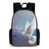 KLWQR Peace Dove Travel Backpack Lightweight Large Capacity Laptop Backpack Casual Daypack for Men Women view 1
