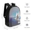 KLWQR Peace Dove Travel Backpack Lightweight Large Capacity Laptop Backpack Casual Daypack for Men Women view 2