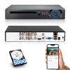 Fuers H.265+ 5MP 8 Channel CCTV DVR Recorder with 500G HDD, Face Detection, Alert Push, Hybrid Capability 6-in-1(XVI/AHD/CVBS/TVI/CVI/IPC) 2592p HD Surveillance DVR for Security Camera view 1