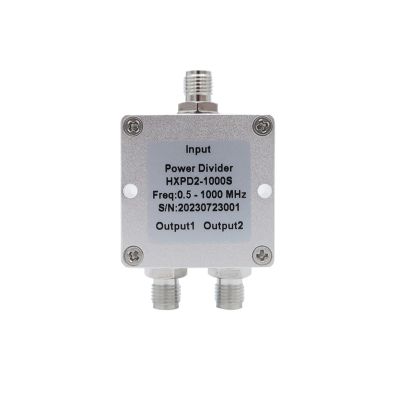 CHUNYE 500KHz-1000MHz Low Frequency Broadband 2 Way Power Splitter SMA Female 0.5-1000MHz