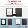 Case for 6.8" Kindle Paperwhite (11th Generation-2021) & Kindle Paperwhite Signature Edition, PU Leather Multi-Angle Stand Cover with Auto Wake/Sleep for Kindle Paperwhite Case, Forest view 2