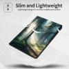 Case for 6.8" Kindle Paperwhite (11th Generation-2021) & Kindle Paperwhite Signature Edition, PU Leather Multi-Angle Stand Cover with Auto Wake/Sleep for Kindle Paperwhite Case, Forest view 4