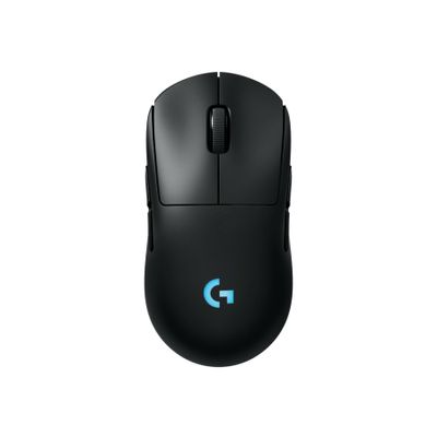 Logitech G PRO 2 LIGHTSPEED, Wireless Gaming Mouse, Right or Left Handed Mouse with Up to 4 Customizable and Interchangeable Magnetic Side Buttons, 44K DPI Sensor, USB-C Charging, PC/Mac - Black