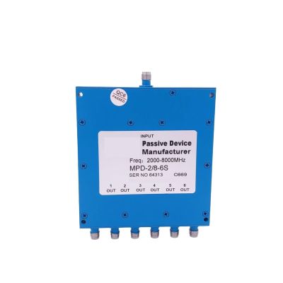 CHUNYE SMA Power Splitter 2-8G/2000-8000M Microstrip 6 Way Power Splitting WI-FI Power Splitter