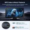 4 Channel 1080p Backup Camera Dash Cam for RV/Truck/Trailer/Van/SUV/Cars,10.2 Inch Touch Screen Quad Split Parking Monitor with DVR Recording/Playback/Bluetooth/FM Radio/Music/Video Player view 4