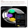 Smart Ring Health Tracker Sleep Tracker, Heart Rate and Blood Oxygen Monitor, 5-7 Days Battery Life, Compatible with iOS and Android(Rose Gold,13#) view 3