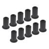 10 Piece Cable Management Set, Grommet Protection, Protective Cable, Silicone Gel Silicone Wire Rope Antenna, Wiring (Black) view 1