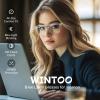 WINTOO Blue Light Glasses for Woman Men | 99% Blue Light Blocking Glasses for Computer Gaming TV Phone Screen Square Frame | Anti Eyestrain & UV Glare Protection - 5 Pairs view 3