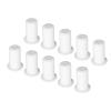 10 Piece Cable Management Set, Grommet Protection, Protective Cover, Cable, Silicone Gel Silicone Wire Rope Antenna, Wiring (White) view 1