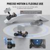 Neewer DL400 Upgraded Motorized Camera Slider Dolly with App Control, Ultra Quiet Powerful Dual Motor Drive, 5H Runtime, Compatible with GoPro iPhone Android Samsung Smartphone DSLR Camera Camcorder view 3