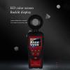 Digital Illuminance Meter, Handheld Light Calibrator with 180 Rotatable Detector, 0.1~200,000 Lux Meter/Automatic Shut-Down/Record Function/0.5 Second Sampling Rate view 3