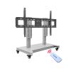 KJLYLPP Motorized TV Mount - Mobile TV Cart On Wheels - Motorized TV Lift, Mobile TV Stand Cart with Height Adjustable, Motorized TV Lift Fits 52-100 in Screen (Gray) view 1
