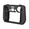 External Silicone Protective Cover Black/Grey Silicone Case Drone Accessories for DJI RC 2 Remote Controller view 2