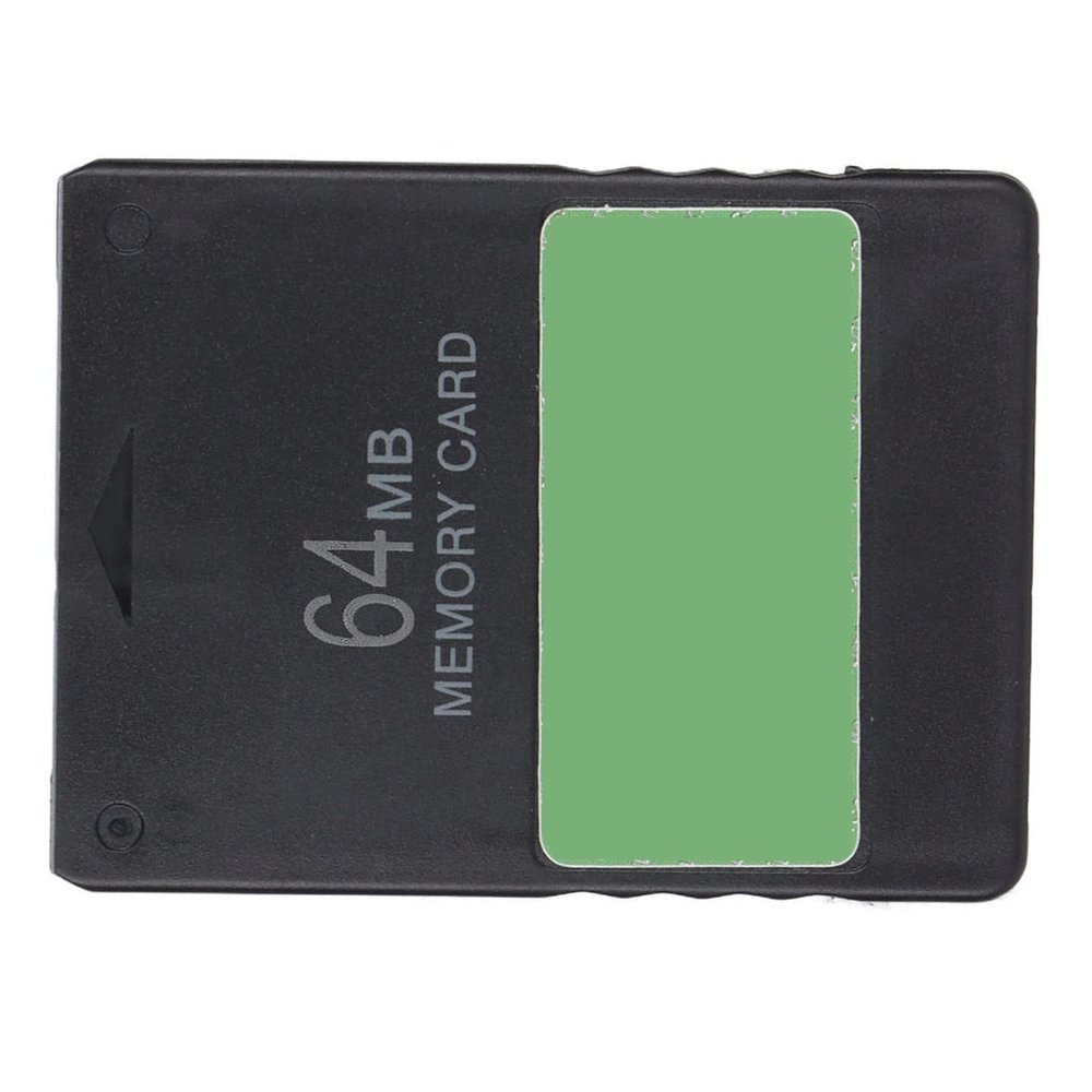 Wisoqu Memory Card for PlayStaion Slim SPCH7/9xxxx Series Game Console, Plug and Play Card - 8/16/32/64MB, Slim Memory Card (64MB)