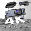 OMBAR Dash Cam Front and Rear 5G WiFi, Dash Cam 4K/2K/1080P+1080P, Dash Camera for Cars with 3.18" LCD Screen, Dashcam Car Camera with WDR Night Vision, G-Sensor, Loop Recording, SD Card Not Included view 2