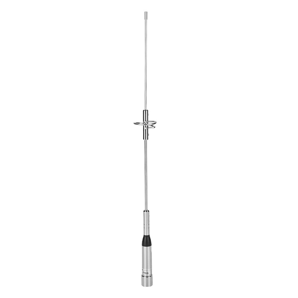 Car Radio Antenna, 2.15/3dB High Gain UHFVHF Dual Band Car Antenna Car Mobile Ham Radio Antenna M Head Interface Antenna, 415mm Height