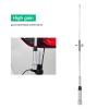Car Radio Antenna, 2.15/3dB High Gain UHFVHF Dual Band Car Antenna Car Mobile Ham Radio Antenna M Head Interface Antenna, 415mm Height view 3