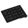 Numeric Keypad, 22 Keys 3.0 Number Keypad Mini Numpad Keyboard Compatible for Android, for Windows, for Mac OS Systems (Black) view 3