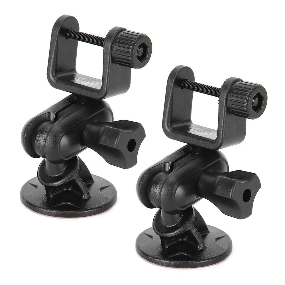 Wisoqu Dash Camera Bracket, Mini 3MM Bracket Phone Mount Holder 360 Adjustable Glass Window Recorder Bracket for Smartphone, Navigation (U-Shaped Head)
