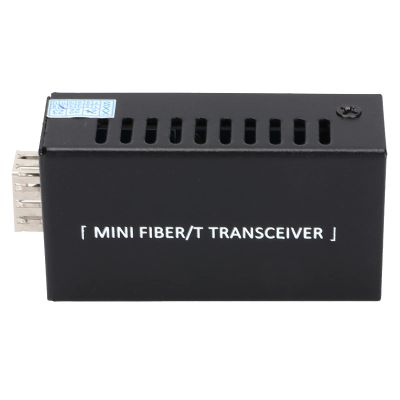 Gigabit Fiber Media Converter, Single Mode SC TXRX 1.25Gbps to UTP Cat5e Cat6RJ45 1000Base-TSXLX Transceiver Module, Up to 3KM