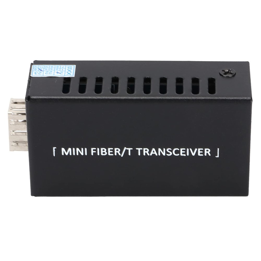 Gigabit Fiber Media Converter, Single Mode SC TXRX 1.25Gbps to UTP Cat5e Cat6RJ45 1000Base-TSXLX Transceiver Module, Up to 3KM