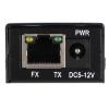 Gigabit Fiber Media Converter, Single Mode SC TXRX 1.25Gbps to UTP Cat5e Cat6RJ45 1000Base-TSXLX Transceiver Module, Up to 3KM view 2