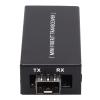 Gigabit Fiber Media Converter, Single Mode SC TXRX 1.25Gbps to UTP Cat5e Cat6RJ45 1000Base-TSXLX Transceiver Module, Up to 3KM view 4