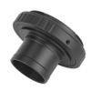1.25 Adapter, T2-AF Aluminium Alloy Thread M42x0.75mm Astronomical Telescope Interface to SonyMinolta SLR Camera Adapter Ring view 1