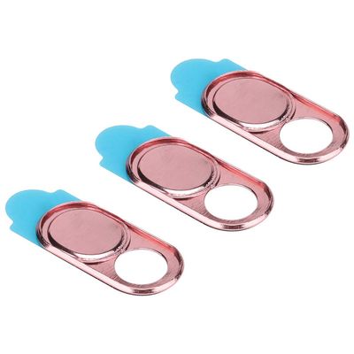3pcs Webcam Cover, Metal Web Camera Lens Camera Sticker for Smartphone Tablets Desktops Laptops, Mobile Phone Accessories ()