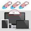 3pcs Webcam Cover, Metal Web Camera Lens Camera Sticker for Smartphone Tablets Desktops Laptops, Mobile Phone Accessories () view 3