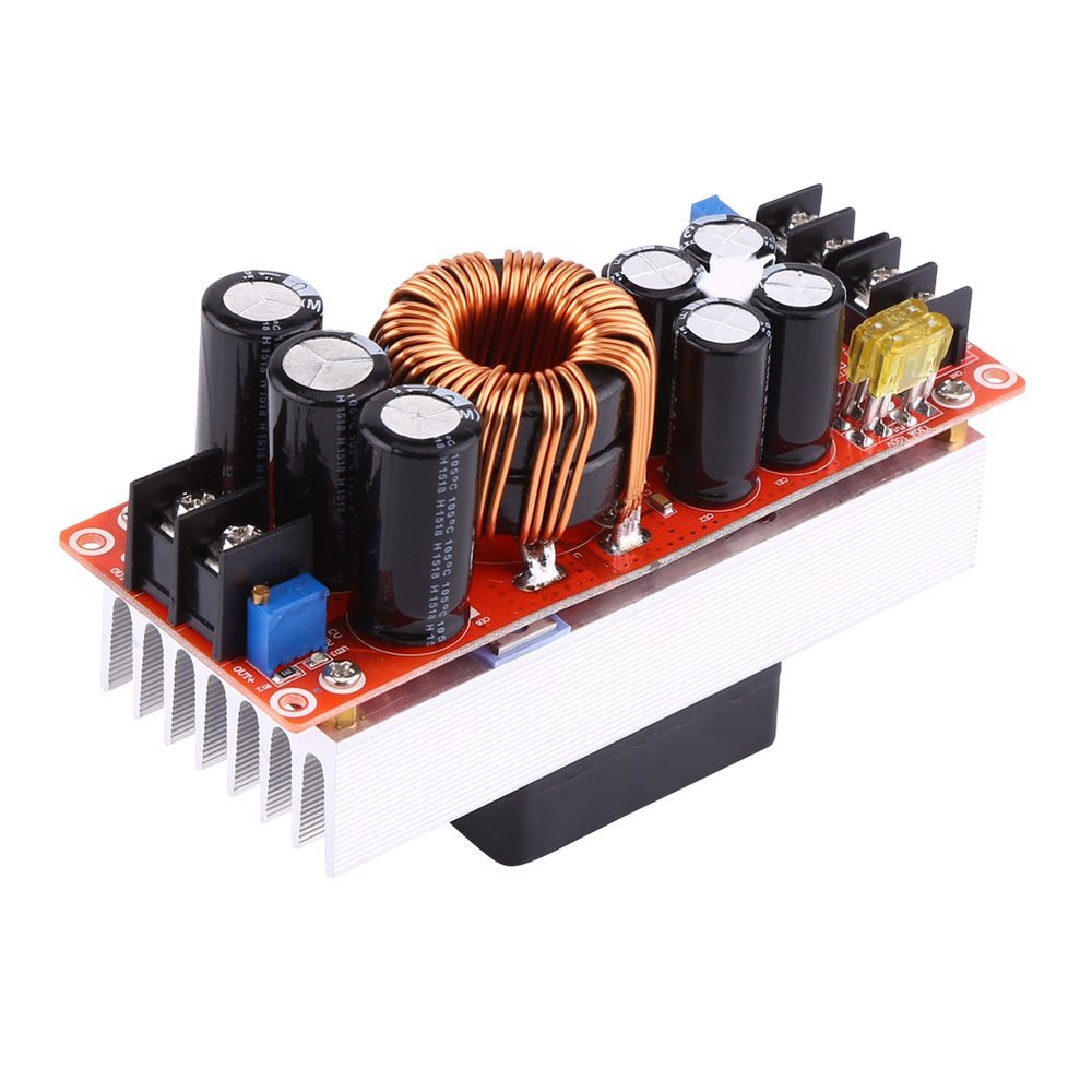 30A 1500W Boost Converter,DC to DC Step Up Converter,Good Heat Dissipate,MOS Reverse Input,for Big Power LED,Motors