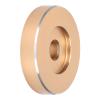 Record Turntable Adapter 45RPM Large Hole Conversion Sheet Turntable Disc Stabilizer Record Weight Clamp Adapter for Most Big Hole Records (Gold) view 4