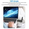 AC1300 USB Adapter, 5Dbi Antenna 2.4G/5G Network Adapter, Support MU MIMO, AP Mode, Band Network Adapter for 11 10 8.1 8 7 view 2